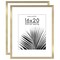 Americanflat 2 Pack of Picture Frames with Mat - Plexiglass Cover
